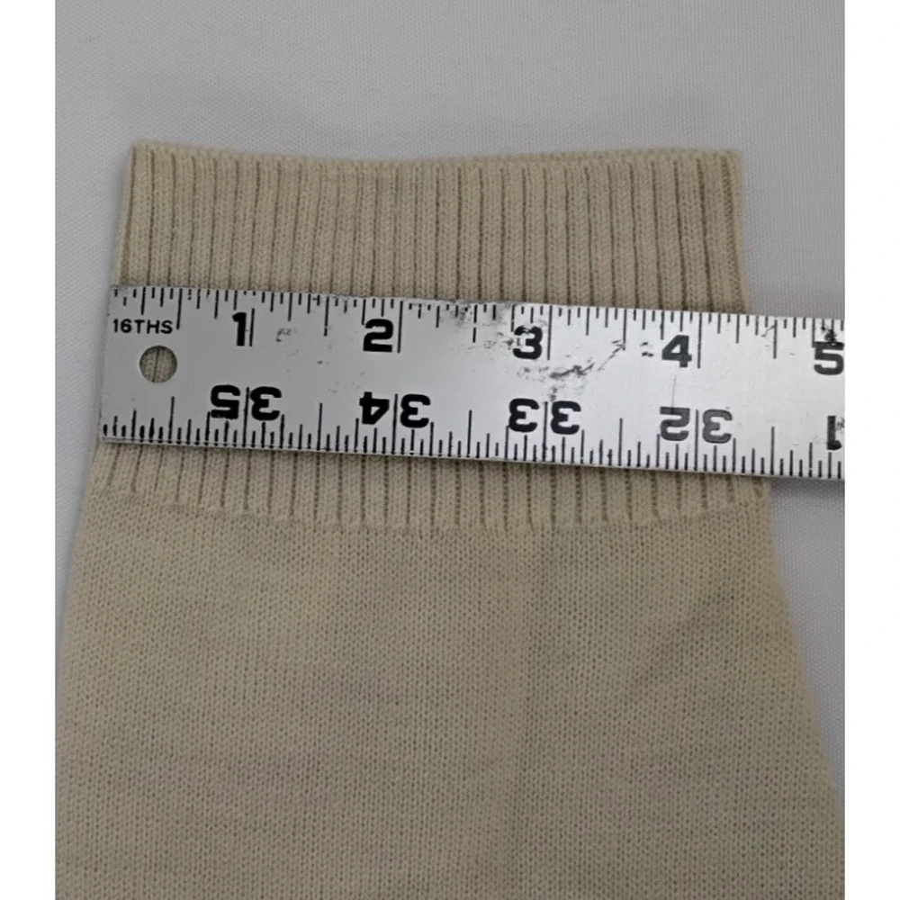 Banana Republic 100% Merino Wool Sweater Men's L Cream Crew Neck NWT #J5084
